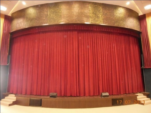 Automated Round Stage Curtain